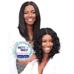 Janet Collection LUSCIOUS WET N WAVY LACE WIG - FRENCH DEEP 26" -Cheap Wig Shop s l500 1