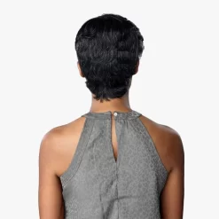 SENSATIONNEL EMPIRE SALT & PEPPER Human Hair Wig -JEAN -Cheap Wig Shop sensationnel empire wig jean 08