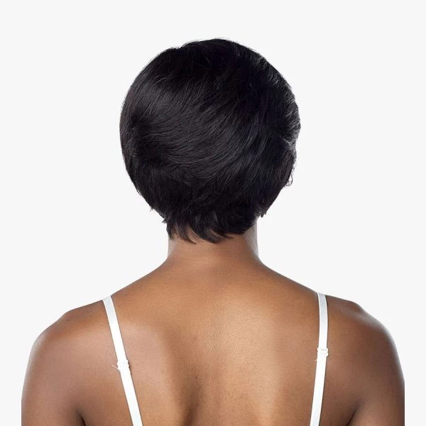 SENSATIONNEL EMPIRE SALT & PEPPER Human Hair Wig - NYLA 6 SENSATIONNEL EMPIRE SALT & PEPPER Human Hair Wig - NYLA - Image 6