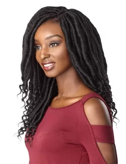 SENSATIONNEL LULUTRESS 3X CHUNKY GODDESS LOCS 16" -Cheap Wig Shop sensationnel lulutress 3x pre looped crochet chunky goddess locs 16 002