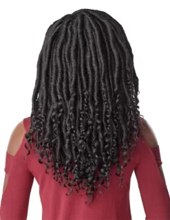 SENSATIONNEL LULUTRESS 3X CHUNKY GODDESS LOCS 16" -Cheap Wig Shop sensationnel lulutress 3x pre looped crochet chunky goddess locs 16 004