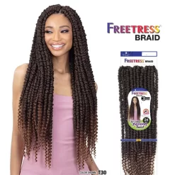 Shake-N-Go Freetress Braid - 3X LARGE PASSION TWIST 24"