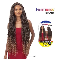 SHAKE-N-GO FREETRESS BRAID - 3X GHANA LOC 30"