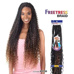 SHAKE-N-GO FREETRESS BRAID - BOHO HIPPIE BRAID 30"