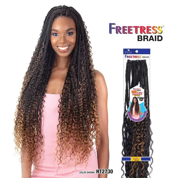 SHAKE-N-GO FREETRESS BRAID - BOHO HIPPIE BRAID 30" 1 SHAKE-N-GO FREETRESS BRAID - BOHO HIPPIE BRAID 30"