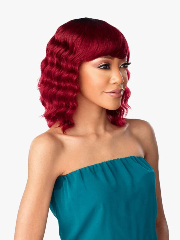 SENSATIONNEL 100% Virgin Human Hair 10A Full Wig - 10A LOOSE DEEP 12" 4 SENSATIONNEL 100% Virgin Human Hair 10A Full Wig - 10A LOOSE DEEP 12" - Image 4