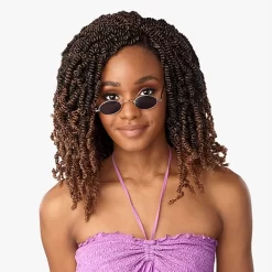 SENSATIONNEL LULUTRESS CROCHET BRAID 3X BOMB TWIST 12" -Cheap Wig Shop ss lulutress 3x bomb twist 12 03