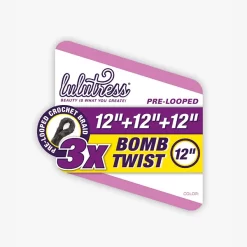 SENSATIONNEL LULUTRESS CROCHET BRAID 3X BOMB TWIST 12" -Cheap Wig Shop ss lulutress 3x bomb twist 12 04