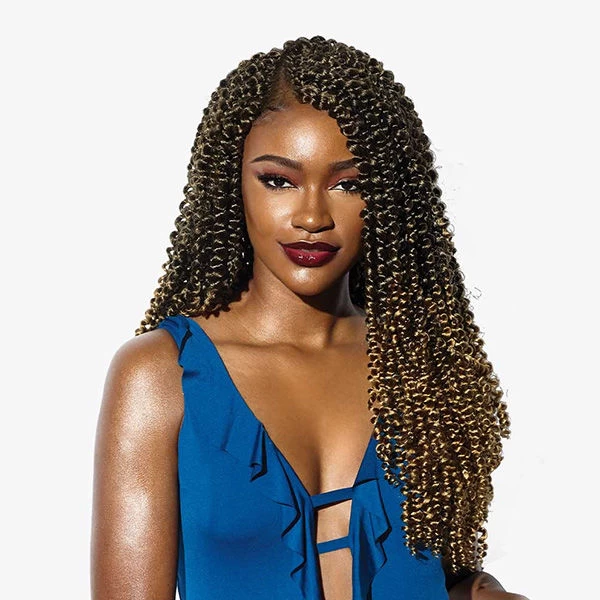 Sensationnel African Collection 3X Ruwa Pre-Stretched Braids - WATER WAVE 18" 2 Sensationnel African Collection 3X Ruwa Pre-Stretched Braids - WATER WAVE 18" - Image 2