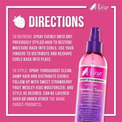 THE MANE CHOICE Sweet Strawberry Fruit Medley KIDS Hydration Spray 8oz -Cheap Wig Shop the mane choice sweet strawberry hydration spray 8oz 02 600x600 1