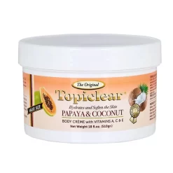Topiclear Papaya & Coconut Creme 18oz