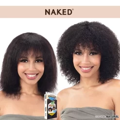 Shake-N-Go NAKED NATURE WET & WAVY 100% HUMAN HAIR WIG β WAIKIKI CURL